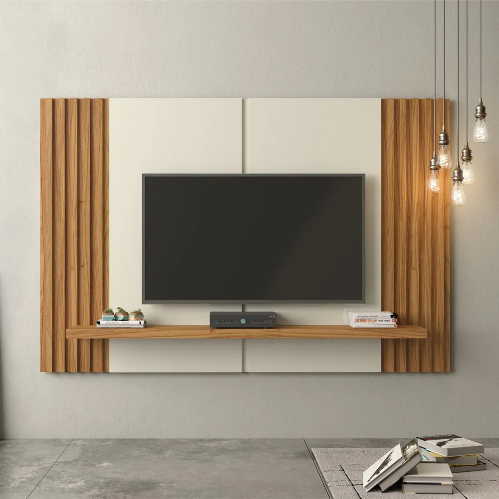 Painel Home Theater 1,80m Ripado 100% MDF