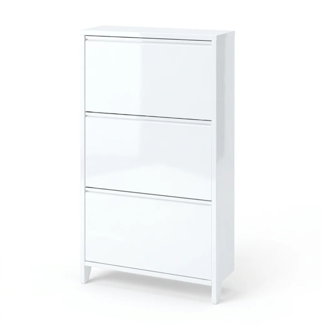 Sapateira Fina de Madeira - Com 3 Portas